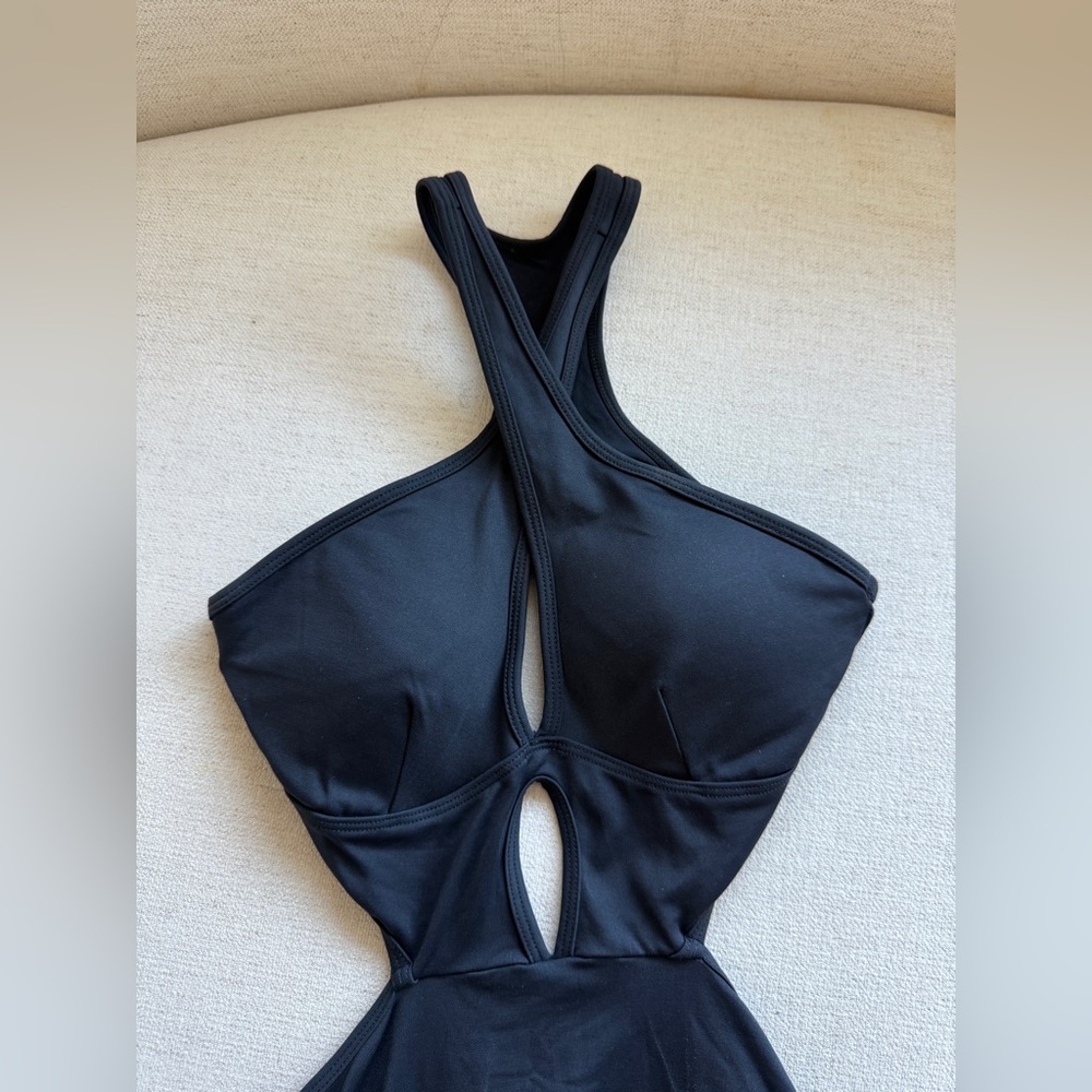 Lure Fitness Black Bodysuit